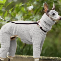Dog Jumpsuit Fashion Stylish Ordinary Classic Style Retro Vintage Fall Winter Warm Fashion Sports Outdoor Dog Clothing for Greyhound
