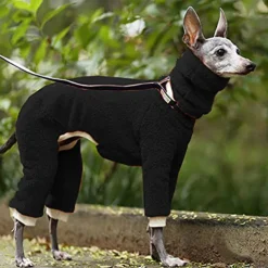 Dog Jumpsuit Fashion Stylish Ordinary Classic Style Retro Vintage Fall Winter Warm Fashion Sports Outdoor Dog Clothing for Greyhound