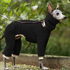 Dog Jumpsuit Fashion Stylish Ordinary Classic Style Retro Vintage Fall Winter Warm Fashion Sports Outdoor Dog Clothing for Greyhound