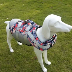 Dog Life Vest Dog Life Jacket Fashion Sports & Outdoors Safety Beach Pool Dog Clothing for Husky Golden Retriever Bichon Frise Pomeranian Small