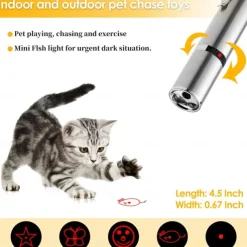 Dog Mat,Usb Rechargeable Laser Cat Teaser Stick Multi-Pattern Purple LightCat Toys Pet Supplies Toys Cat Teaser PenPet Mat