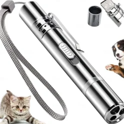 Dog Mat,Usb Rechargeable Laser Cat Teaser Stick Multi-Pattern Purple LightCat Toys Pet Supplies Toys Cat Teaser PenPet Mat