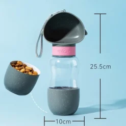 Dog Outgoing Water Cup Dog Water Bottle Portable Accompanying Cup Walking Dog Water Bottle Pet Drinking Water Feed Water and Drinker Supplies