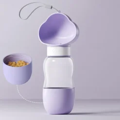 Dog Outgoing Water Cup Dog Water Bottle Portable Accompanying Cup Walking Dog Water Bottle Pet Drinking Water Feed Water and Drinker Supplies