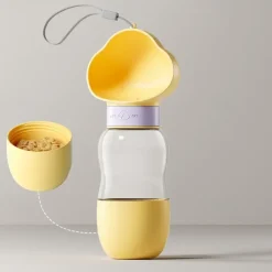 Dog Outgoing Water Cup Dog Water Bottle Portable Accompanying Cup Walking Dog Water Bottle Pet Drinking Water Feed Water and Drinker Supplies