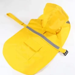 Dog Rain Coat Rain Jacket Fashion Reflective Sports & Outdoors Safety Beach Pool Dog Clothing for Husky Golden Retriever Bichon Frise Pomeranian Small