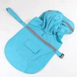 Dog Rain Coat Rain Jacket Fashion Reflective Sports & Outdoors Safety Beach Pool Dog Clothing for Husky Golden Retriever Bichon Frise Pomeranian Small