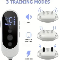 Dog Shock Collar Training Collar With Remote Control IP67 Waterproof Dog Collar For Large Medium And Small Dogs