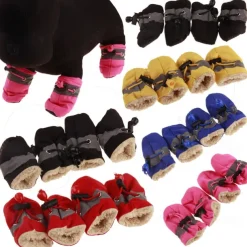 Dog Shoes Small Dog Teddy Shoes Toddler Anti-skid Pet Shoe Covers Rain Shoes Pet Shoe Foot Covers
