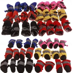 Dog Shoes Small Dog Teddy Shoes Toddler Anti-skid Pet Shoe Covers Rain Shoes Pet Shoe Foot Covers