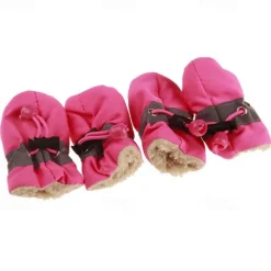 Dog Shoes Small Dog Teddy Shoes Toddler Anti-skid Pet Shoe Covers Rain Shoes Pet Shoe Foot Covers