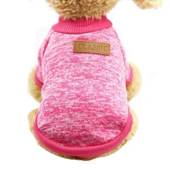 Dog Sweatshirt Fleece Vest Winter Warm Soft Fashion Comfortable Dog Clothing