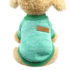 Dog Sweatshirt Fleece Vest Winter Warm Soft Fashion Comfortable Dog Clothing