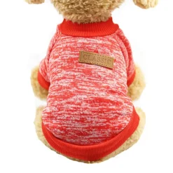 Dog Sweatshirt Fleece Vest Winter Warm Soft Fashion Comfortable Dog Clothing