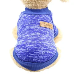 Dog Sweatshirt Fleece Vest Winter Warm Soft Fashion Comfortable Dog Clothing
