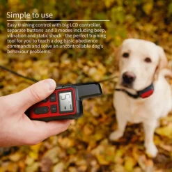 Dog Training Shock Collar Remote Controlled Adjustable New Design Dog Pets Electronic Behaviour Aids For Pets