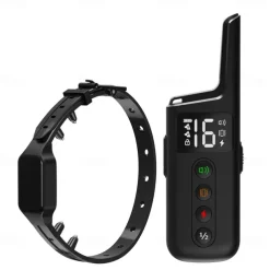 Dog Training Shock Collar For Dogs With Remote New Design Dog 3 Modes Beep Vibration Dog Trainer Anti Bark Adjustable Flexible ABS+PC Behaviour Aids For Pets