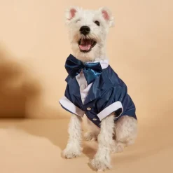 Dog Tuxedo Dog Suit Dogs Tuxedo Wedding Party Suit Dog Prince Wedding Bow Tie Shirt Formal Dog Wedding Attire for Small and Medium Dogs