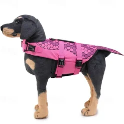 Dog Vest Life Vest Dog Life Jacket Fashion Reflective Sports & Outdoors Safety Beach Pool Dog Clothing for Husky Golden Retriever Bichon Frise Pomeranian Small