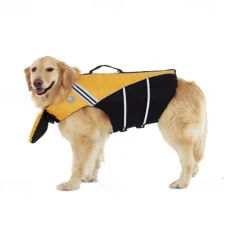 Dog Vest Life Vest Dog Life Jacket Fashion Sports & Outdoors Safety Beach Pool Dog Clothing for Husky Golden Retriever Bichon Frise Pomeranian Small