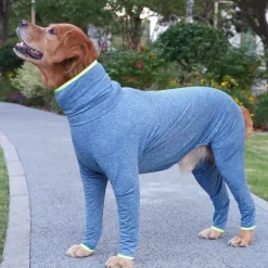 Dog Winter Coat Dog Fleece Hoodie Windproof Cold Weather Dog Clothes Pet Apparel for Extra Large Dogs