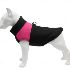 Dog Winter Coat Dog Fleece Hoodie Dog Vest Windproof Cold Weather Dog Clothes Pet Apparel for Small Medium Large Dogs