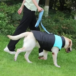 Dog Winter Coat Dog Fleece Hoodie Dog Vest Windproof Cold Weather Dog Clothes Pet Apparel for Small Medium Large Dogs