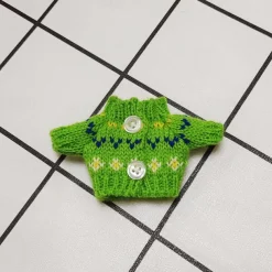 Doll Clothes Suit for 7in/17cm Plush ForLabubu Doll Clothes Doll Sweater(WITHOUT Doll)