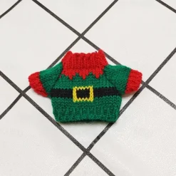 Doll Clothes Suit for 7in/17cm Plush ForLabubu Doll Clothes Doll Sweater(WITHOUT Doll)