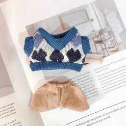 Doll Clothes Suit ForLabubu 7in/17cm Plush Doll Clothes Set(WITHOUT Doll)