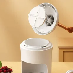 Domestic Hand-cranked Smoothie Machine Hand-operated Small Ice Shaver Without Plug-in Continuous Ice Breaker