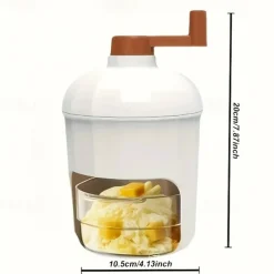 Domestic Hand-cranked Smoothie Machine Hand-operated Small Ice Shaver Without Plug-in Continuous Ice Breaker