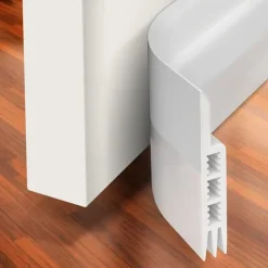 Door Draft Stopper Under Door Draft Blocker Insulator Door Sweep Weather Stripping Noise Stopper Strong Adhesive 39 Length 1M
