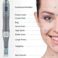 Dr Pen M8 Professional Wireless Dermapen Electric Stamp Design Microneedling Face Roller For Face Skin Care