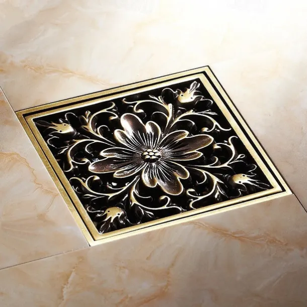 Drain Antique Brass Antique Copper