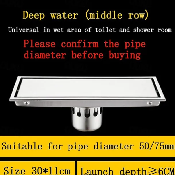 Drain New Design Contemporary / Modern Stainless Steel / Iron 1pc - Hotel bath Floor Mounted
