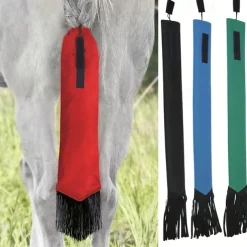 Durable Horse Tail Sheath Protector - Effective Anti-Insect Nylon Guard for Equine Fly Control, Universal Fit, Weather-Resistant, Easy to Clean, and Long-Lasting Outdoor Gear for Horses