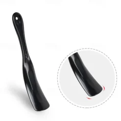 Durable Plastic Shoe Horn – Ergonomic Long Handle Design for Easy Slip-On, Portable Shoe Helper for Men, Women, Seniors, and Kids – Ideal for Home, Travel, and Daily Use