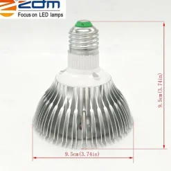 E26 / E27 7W 650-750lm PAR30 LED Spotlight 7 LED Beads High Power LED White / Warm White 85-265V High Thermal Conductivity Aluminum