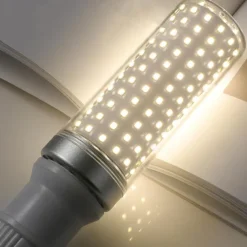 E27 LED Corn Light Bulbs - 40W Non-Dimmable 175V-265V for Home Lighting, Wall, Floor Lamps & Chandeliers 3PCS