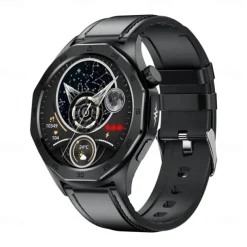 E480 Smart Watch 1.43 inch Smartwatch Fitness Running Watch Bluetooth ECG+PPG Temperature Monitoring Pedometer Compatible with Android iOS Women Men Long Standby Hands-Free Calls Waterproof IP 67