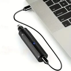 Ear And Nose Hair Trimmer For Men And Woman Rechargeable Nose Hair Trimmer- Painless Eyebrow Facial Hair Removal Nose Clipper