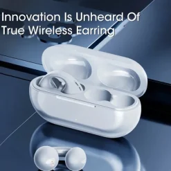 Earclip Bluetooth Earphones Upgrade Pro For New Sound Earcuffs 11 Earring Wireless Bluetooth Earphones TWS Ear Hook Headset Sport Earbuds