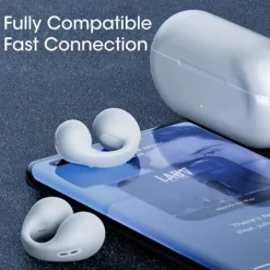 Earclip Bluetooth Earphones Upgrade Pro For New Sound Earcuffs 11 Earring Wireless Bluetooth Earphones TWS Ear Hook Headset Sport Earbuds