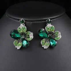 Earrings Set 1 set Alloy Earrings Necklace Women's Luxury Jewelry Set For Festival