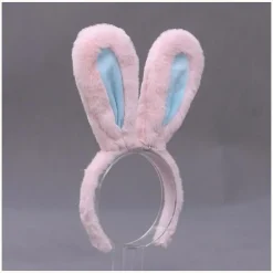 Easter bunny headband with rabbit ears costume lolita hair accessories hand-made jk rabbit ears lolita hair accessories headband kc hand-made rabbit ears headband