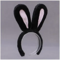 Easter bunny headband with rabbit ears costume lolita hair accessories hand-made jk rabbit ears lolita hair accessories headband kc hand-made rabbit ears headband