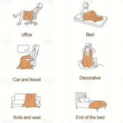 Easter Day Bunny Rabbit Pattern Throws Blanket Flannel Throw Blankets Warm All Seasons Gifts Big Blanket