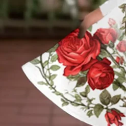 Easter Girls' 3D Floral Graphic Butterfly Dress Long Sleeve 3D Print Summer Fall Vacation Sports & Outdoor Daily Cute Casual Beautiful Kids 3-12 Years Casual Dress A Line Dress Above Knee Regular Fit