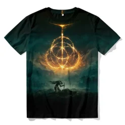 Elden Ring Hero T-shirt Cartoon Manga Anime 3D Harajuku Graphic Kawaii For Couple's Men's Women's Adults' Back To School 3D Print